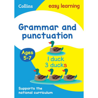 Collins Easy Learning KS1 - Grammar and Punctuation Ages 5-7: Ideal for home learning - ISBN 9780008134327