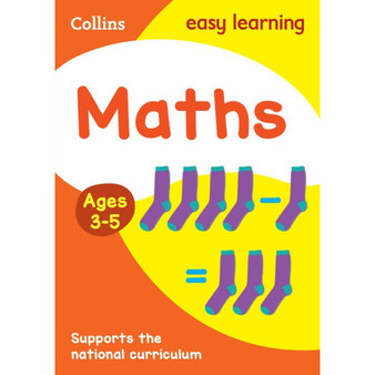 Collins Easy Learning Preschool - Maths Ages 3-5: Prepare for school with easy home learning - ISBN 9780008151539