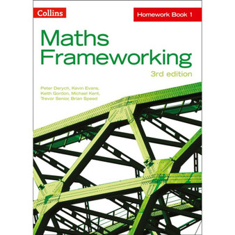 Maths Frameworking - KS3 Maths Homework Book 1 - ISBN 9780007537631