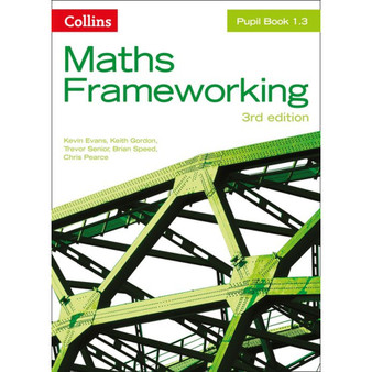 Maths Frameworking - KS3 Maths Pupil Book 1.3 - ISBN 9780007537730
