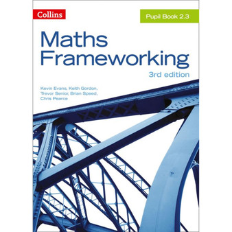 Maths Frameworking - KS3 Maths Pupil Book 2.3 - ISBN 9780007537761