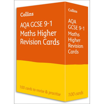 Collins GCSE Grade 9-1 Revision - AQA GCSE 9-1 Maths Higher Revision Cards: Ideal for the 2026 and 2027 exams - ISBN 9780008359751