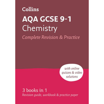Collins GCSE Grade 9-1 Revision - AQA GCSE 9-1 Chemistry All-in-One Complete Revision and Practice: Ideal for the 2026 and 2027 exams includes online edition, quizzes and video solutions - ISBN 9780008160753