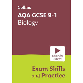 Collins GCSE Grade 9-1 Revision - AQA GCSE 9-1 Biology Exam Skills and Practice: Ideal for the 2026 and 2027 exams includes video support - ISBN 9780008647377