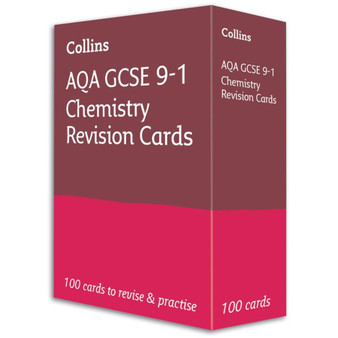 Collins GCSE Grade 9-1 Revision - AQA GCSE 9-1 Chemistry Revision Cards: Ideal for the 2026 and 2027 exams - ISBN 9780008353902