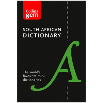 Collins Gem South African Dictionary - ISBN 9780008146436 Collins Gem South African Dictionary - ISBN 9780008146436