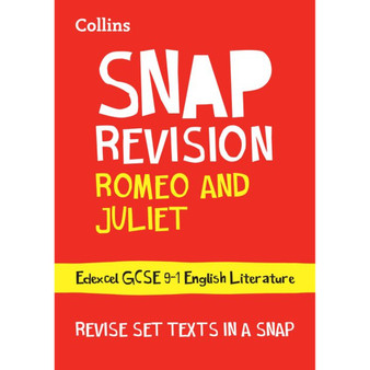 Collins GCSE Grade 9-1 SNAP Revision - Romeo and Juliet: Edexcel GCSE 9-1 English Literature Text Guide: Ideal for the 2026 and 2027 exams - ISBN 9780008353049