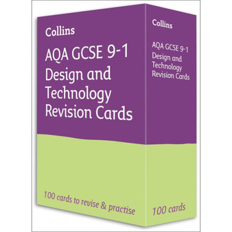 Collins GCSE Grade 9-1 Revision - AQA GCSE 9-1 Design & Technology Revision Cards: Ideal for the 2026 and 2027 exams - ISBN 9780008399269