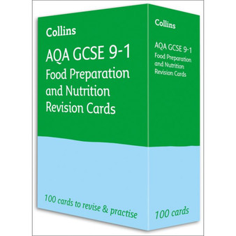 Collins GCSE Grade 9-1 Revision - AQA GCSE 9-1 Food Preparation & Nutrition Revision Cards: Ideal for the 2026 and 2027 exams - ISBN 9780008399283