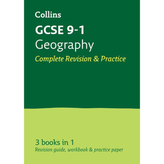 Collins GCSE Grade 9-1 Revision - GCSE 9-1 Geography All-in-One Complete Revision and Practice: Ideal for the 2026 and 2027 exams - ISBN 9780008166274