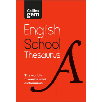Collins Gem English School Thesaurus (6th edition) - ISBN 9780008321185