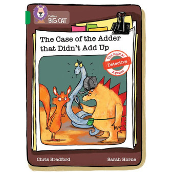 Collins Big Cat - The Case of the Adder That Didn't Add Up: Band 15/Emerald - ISBN 9780008440688