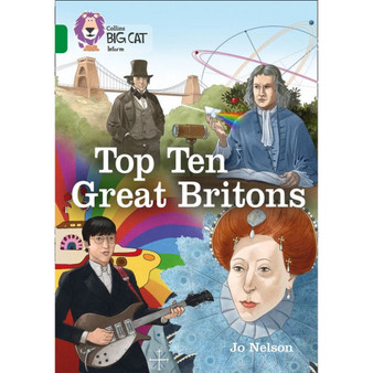 Collins Big Cat - Top Ten Great Britons: Band 15/Emerald - ISBN 9780008208882