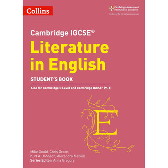 Collins Cambridge IGCSE Literature in English Student’s Book - ISBN 9780008262037