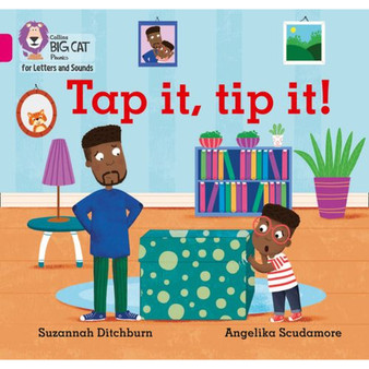 Collins Big Cat Phonics for Letters and Sounds - Tap It, Tip It!: Band 01A/Pink A - ISBN 9780008357566