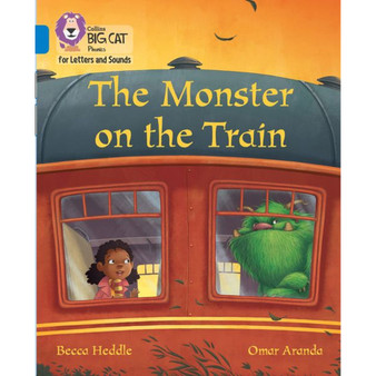 Collins Big Cat Phonics for Letters and Sounds - The Monster on the Train: Band 04/Blue - ISBN 9780008352035