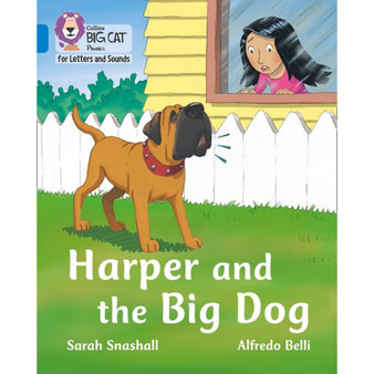Collins Big Cat Phonics for Letters and Sounds - Harper and the Big Dog: Band 04/Blue - ISBN 9780008379926