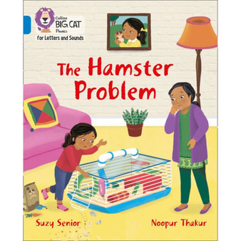 Collins Big Cat Phonics for Letters and Sounds - The Hamster Problem: Band 04/Blue - ISBN 9780008442262