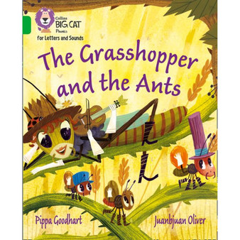 Collins Big Cat Phonics for Letters and Sounds - The Grasshopper and the Ants: Band 05/Green - ISBN 9780008352059