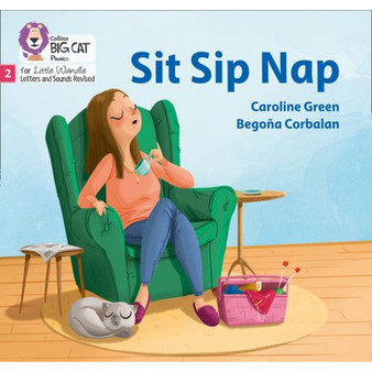 Big Cat Phonics for Little Wandle Letters and Sounds Revised - Sit Sip Nap: Phase 2 Set 1 - ISBN 9780008502584
