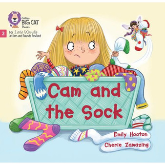 Big Cat Phonics for Little Wandle Letters and Sounds Revised - Cam and the Sock: Phase 2 Set 3 - ISBN 9780008539993