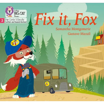 Big Cat Phonics for Little Wandle Letters and Sounds Revised - Fix it, Fox: Phase 2 Set 5 - ISBN 9780008502461