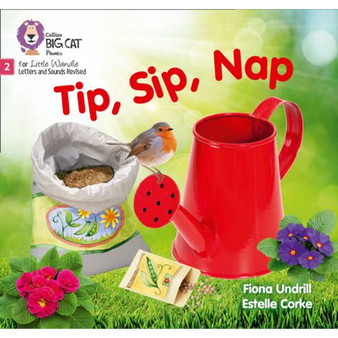 Big Cat Phonics for Little Wandle Letters and Sounds Revised - Tip, Sip, Nap: Phase 2 Set 1 - ISBN 9780008502454