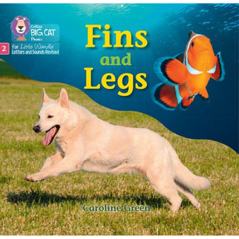 Big Cat Phonics for Little Wandle Letters and Sounds Revised - Fins and Legs: Phase 2 Set 4 Blending practice - ISBN 9780008540036