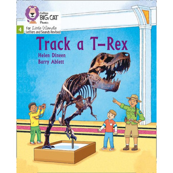 Big Cat Phonics for Little Wandle Letters and Sounds Revised - Track a T-Rex: Phase 4 Set 1 - ISBN 9780008504557