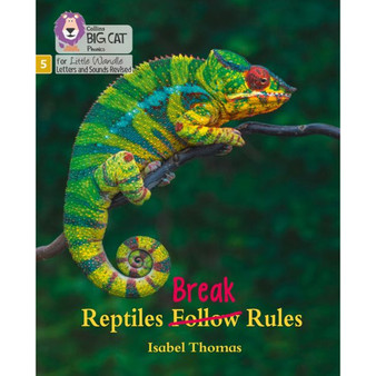 Big Cat Phonics for Little Wandle Letters and Sounds Revised - Reptiles Break Rules: Phase 5 Set 5 - ISBN 9780008505936
