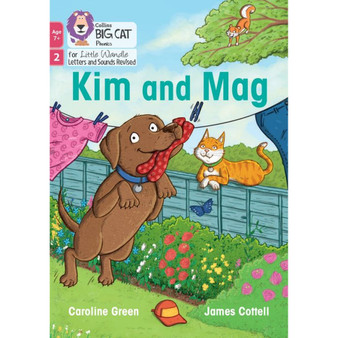 Big Cat Phonics for Little Wandle Letters and Sounds Revised – Age 7+ - Kim and Mag: Phase 2 Set 3 Blending practice - ISBN 9780008551643