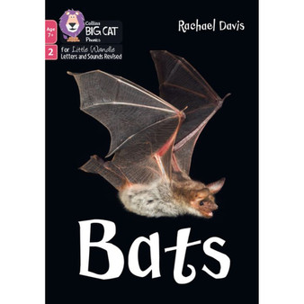 Big Cat Phonics for Little Wandle Letters and Sounds Revised – Age 7+ - Bats: Phase 2 Set 5 - ISBN 9780008758080