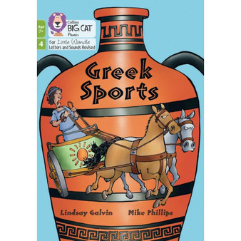 Big Cat Phonics for Little Wandle Letters and Sounds Revised – Age 7+ - Greek Sports: Phase 4 Set 2 - ISBN 9780008551902