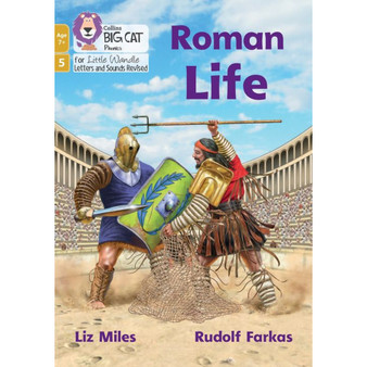 Big Cat Phonics for Little Wandle Letters and Sounds Revised – Age 7+ - Roman Life: Phase 5 Set 2 - ISBN 9780008552015