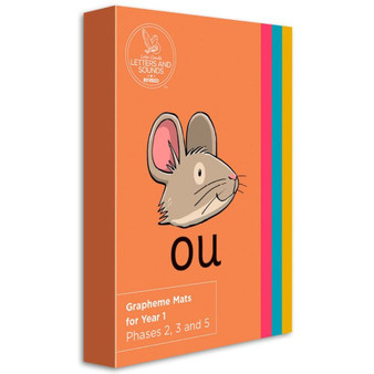 Big Cat Phonics for Little Wandle Letters and Sounds Revised - Grapheme Mats for Year 1 (pack of 10): Phases 2, 3 and 5 - ISBN 9780008563707