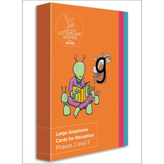 Big Cat Phonics for Little Wandle Letters and Sounds Revised - Large Grapheme Cards for Reception: Phases 2 and 3 - ISBN 9780008505981