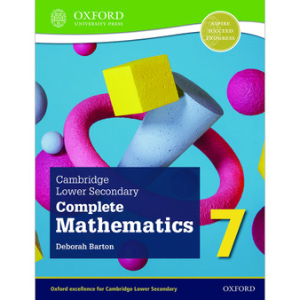 Oxford Cambridge Lower Secondary Complete Mathematics 7 Student Book (2nd edition) - ISBN 9781382018623