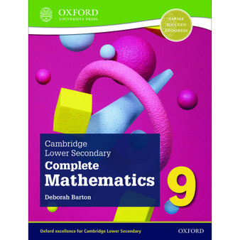 Oxford Cambridge Lower Secondary Complete Mathematics 9 Student Book (2nd edition) - ISBN 9781382018883