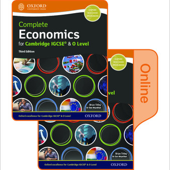 Oxford Complete Economics for Cambridge IGCSE and O Level Print and Online Student Book Pack (3rd edition) - ISBN 9780198409830