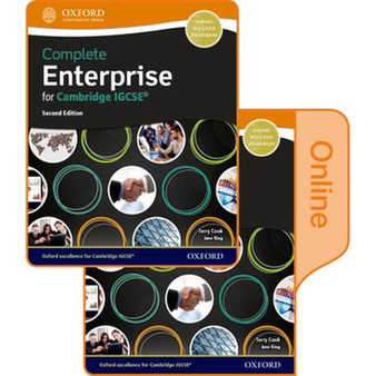 Complete Enterprise for Cambridge IGCSE Print & Online Student Book Pack (Second Edition) - ISBN 9780198427834
