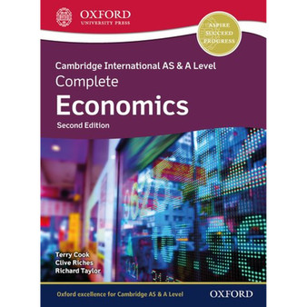 Oxford Cambridge International AS and A Level Complete Economics Student Book (2nd edition) - ISBN 9781382023030