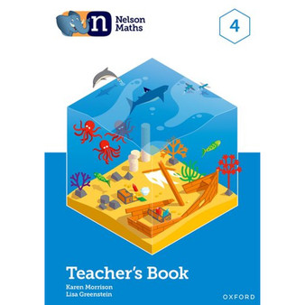 Nelson Maths Teacher's Book 4 - ISBN 9781382010160