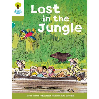 Oxford Reading Tree Biff, Chip and Kipper: Classic Stories Level 7: Lost in the Jungle - ISBN 9780198483076