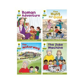 Oxford Reading Tree: Biff, Chip and Kipper Stories: Oxford Level 7: Mixed Pack of 4 - ISBN 9781382038584