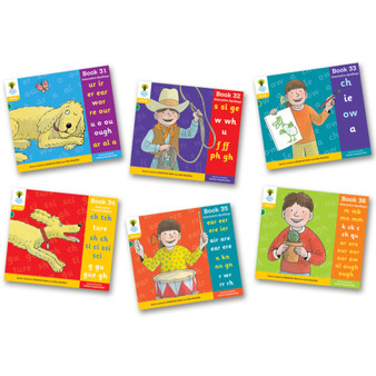 Oxford Floppy's Phonics Sounds and Letters Level 5 (Pack A) Mixed Pack of 6 - ISBN 9780198485957