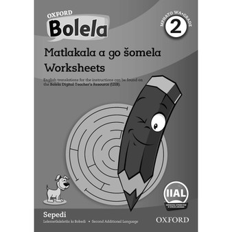 Oxford Bolela Sepedi Grade 2 Workbook - ISBN 9780190749934