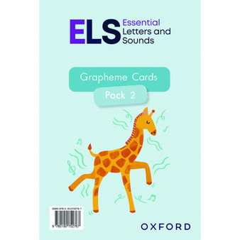 Essential Letters and Sounds Grapheme Cards Pack 2 - ISBN 9780190752767