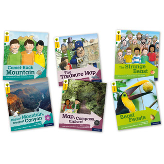 Oxford Explore with Biff, Chip and Kipper Level 5 Mixed Pack of 6 - ISBN 9780198396833