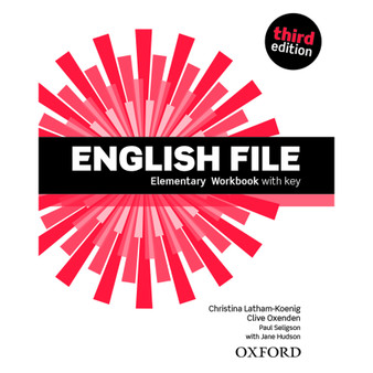 English File (3rd edition) Elementary Workbook With Key Elementary - ISBN 9780194598200