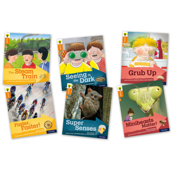 Oxford Explore with Biff, Chip and Kipper Level 6 Mixed Pack of 6 - ISBN 9780198396918